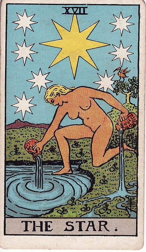 The Star tarot card