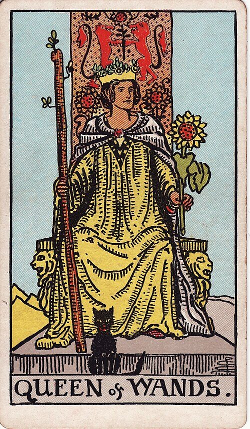Queen of Wands tarot card