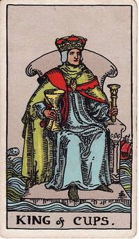 King of Cups tarot card