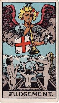Judgement tarot card