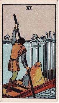 Six of Swords tarot card