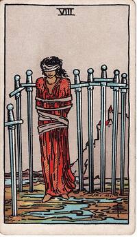 Eight of Swords tarot card