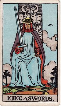 King of Swords tarot card